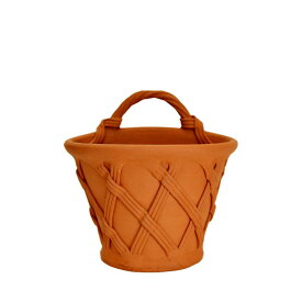 バスケットウォールポット 幅25cmサイズ[Whichford Pottery ウィッチフォード 植木鉢](2022年6月再入荷)
