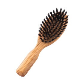 REDECKER レデッカー ポケットヘアブラシ オリーブ（猪毛） Pocket Hairbrush Olive(梅雨対策PT3倍)