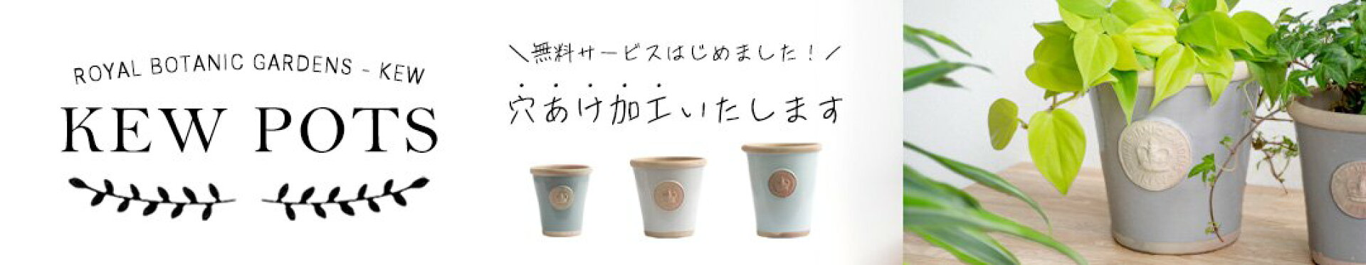 Kew pots