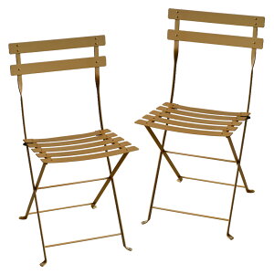 tX̃JtF琶܂ꂽK[f`FA rXg ^`FA 2rZbg Fermob Bistro Metal Chair Op K[ft@j`[ (Bistro|Cg5{)