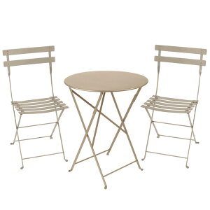 tX̃JtF琶܂ꂽK[f`FAe[u rXg ^`FA(2r)&Ehe[u60(1) Zbg Fermob Bistro Chair & Table Op K[ft@j`[ (Bistro|Cg5{)