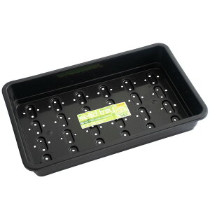 | K[fjOg[ X^_[h V[hgC L Standard Seed Tray Black With Holes Garland Products Ltd. K[hv_Nc
