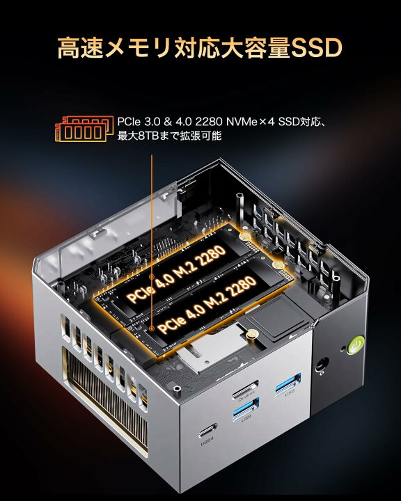 楽天市場】【クーポンで148,105円】GMKtec EVO-X1 AI PC AMD Ryzen AI 