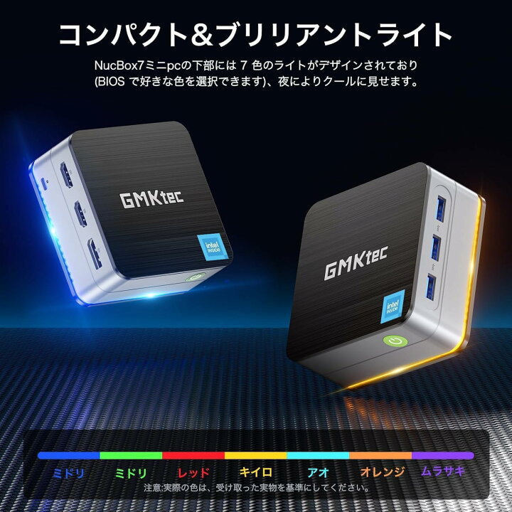 楽天市場】GMKtec ミニpc【 Intel N150 DDR5 12GB+512GB SSD】PC 