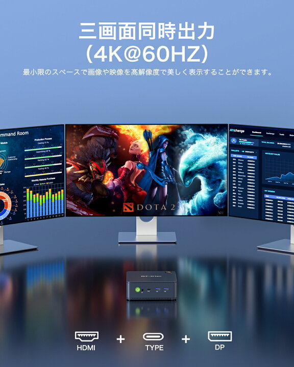 楽天市場】【30％OFFで37,002円】GMKtec【minipc AMD Ryzen7 5825U 