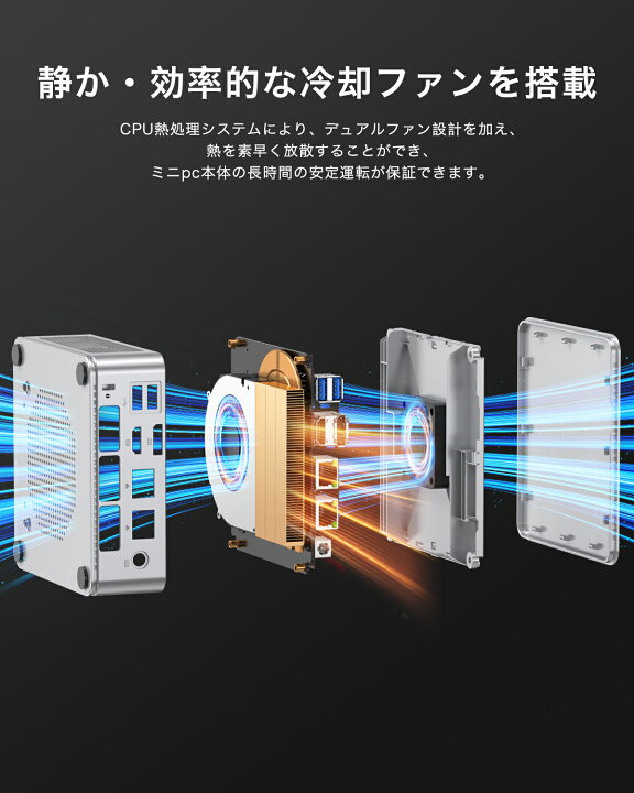 楽天市場】K9 AI搭載 GMKtec ミニpc Intel Core Ultra 125H 32G+1T 