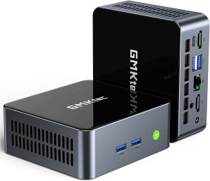 GMKtec M2Pro ~jPC Windows 11Pro Intel Core i7-1195G7 (^[{ 5.0 GHz) 1TB SSD 32GB DDR4 fXNgbv WiFi6 USB3.2 BT5.2 DP HDMI*2 3ʏo RJ45 2.5G minipc 12Sۏ r[Tt ݂pc \ RpNg 