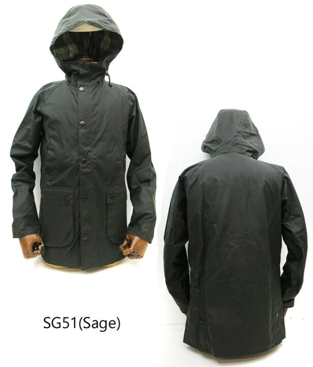 楽天市場】MWX1369 【カバープレゼント☆】 BARBOUR HOODED BEDALE SL 