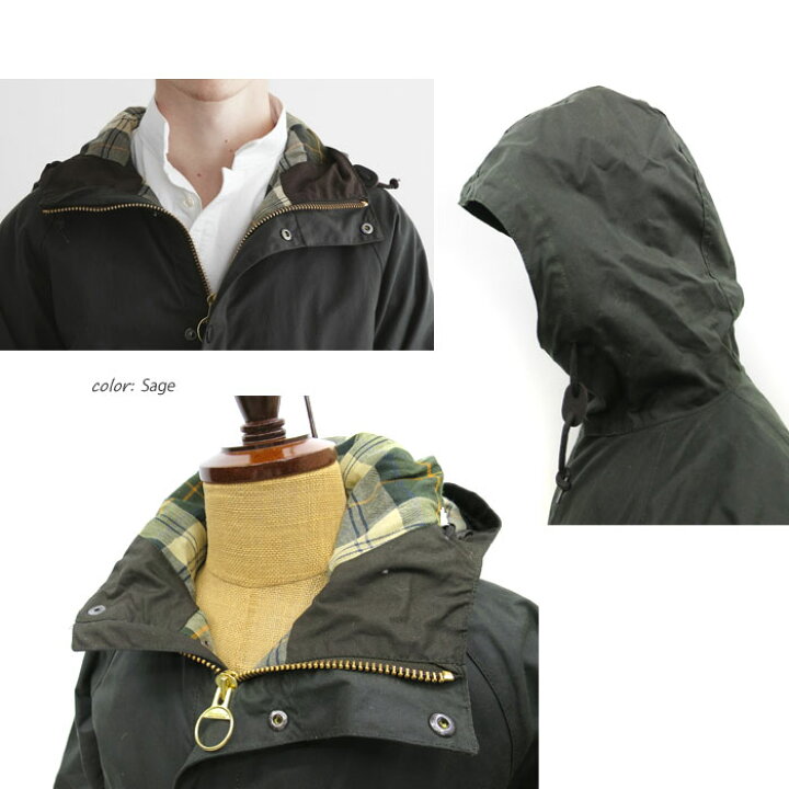 楽天市場】MWX1369 【カバープレゼント☆】 BARBOUR HOODED BEDALE SL 