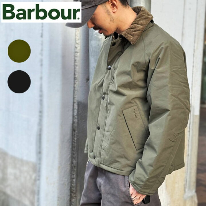 楽天市場】中綿入り BARBOUR TRANSPORT PADDED CASUAL JACKET バブアー 