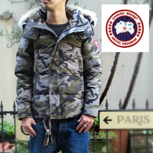 【即納】【交換時の往復送料1回無料!】 canada goose [ WYNDHAM PARKA ] カナダグース ウィンダムパーカ メンズ ダウン 【 CLASSIC CAMO 】 canadagoose fusion fit アジア人に合わせたフィット 【フュージョンフィット】ウインダム パーカー