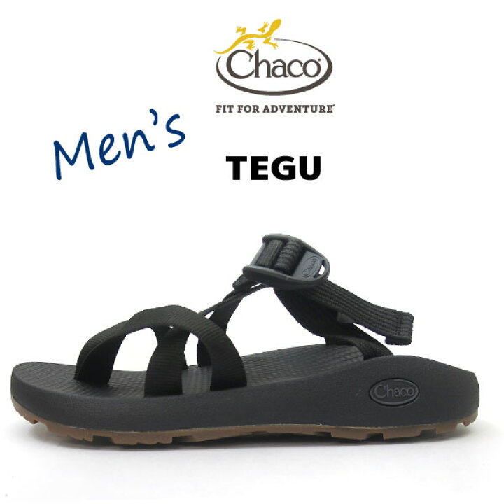 楽天市場】【SALE】【メンズ】 CHACO Mens TEGU チャコ メンズ テグ サンダル CHACOGRIPソール 【 SOLID BLACK 】スポーツサンダル スポサン チャコ サンダル chaco サンダル かかと無し : GMMSTORE