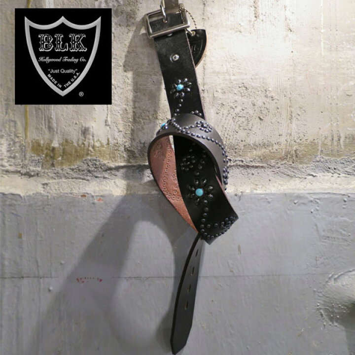 楽天市場】HTC BLACK ベルト 125 1.75LEATHERBELT ブラックレザー 