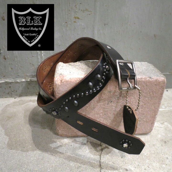 楽天市場】HTC BLACK ベルト SN32 STONE 1.25 W/END LEATHERBELT 