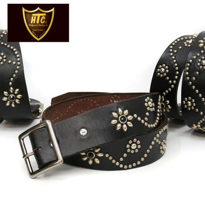 楽天市場】【神戸 正規店】 HTC USA 1.75 FLOWER LEATHERBELT (エイチ 