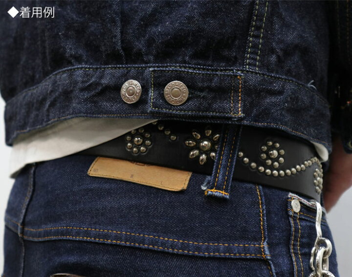 楽天市場】【完売】 HTC USA #24 FLOWER WITH END LEATHERBELT (エイチ 
