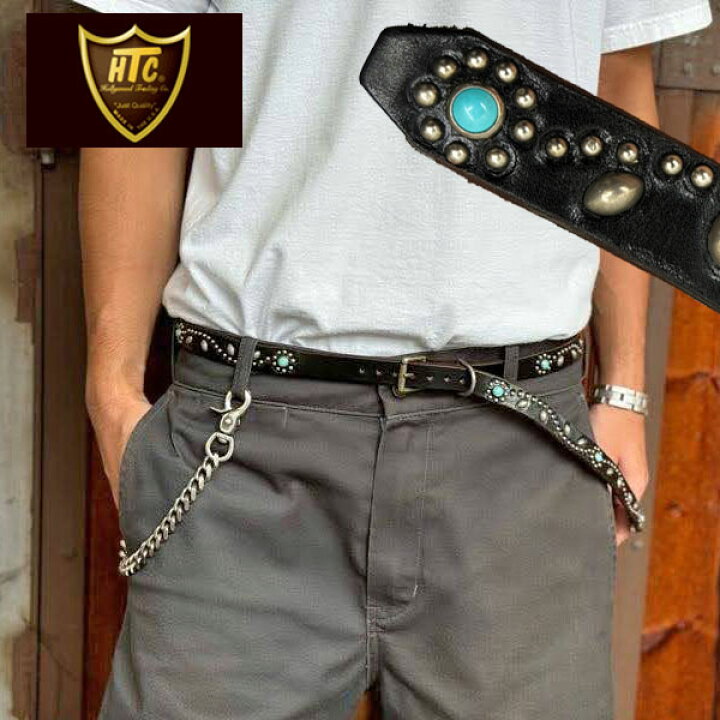 楽天市場】【ナロー幅】 HTC USA SN32 TURQUOISE STONE 0.75 BELT  