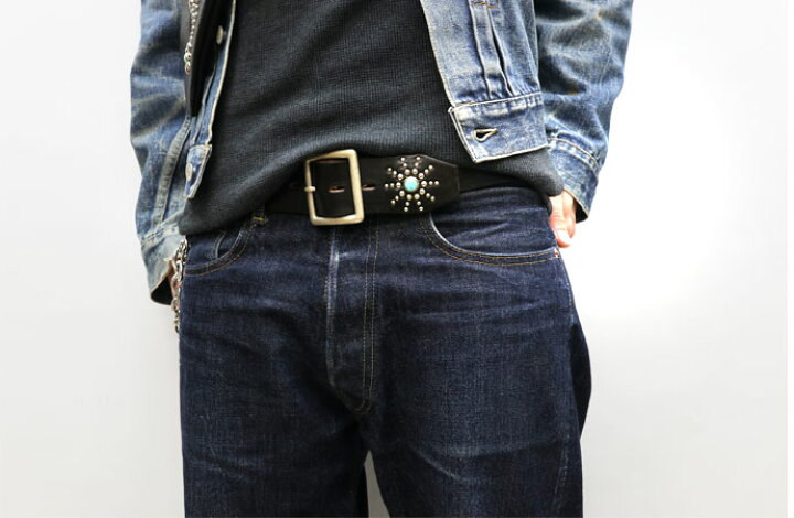 楽天市場】HTC USA #TQ ENDONLY LEATHER BELT ターコイズ エンド 