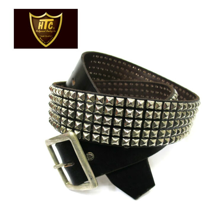 楽天市場】HTC USA #14 5ROW PYLAMID LEATHERBELT 1.75( エイチティー  