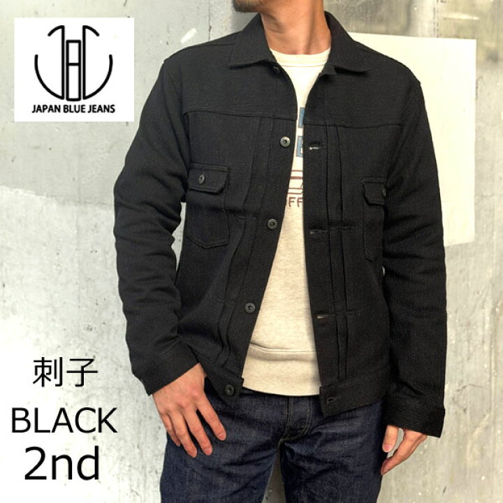 楽天市場】ジャパンブルージーンズ JBGJ1025 刺子ジャケット ブラック 