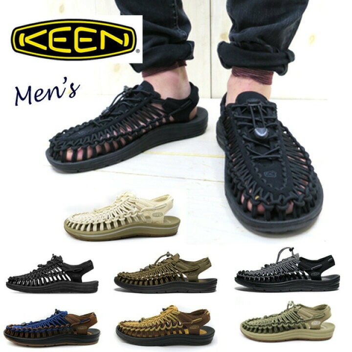 楽天市場】2024SS新色追加 KEEN キーン ユニーク メンズ keen uneek 
