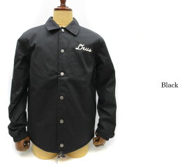 deus ex machina [ FORTITUDE COACH JACKET ] 【 BLACK 】 デウスエクスマキナ コーチジャケット　ジャンパー　メンズ　デウスエクスマキナ　deus DMW2061248