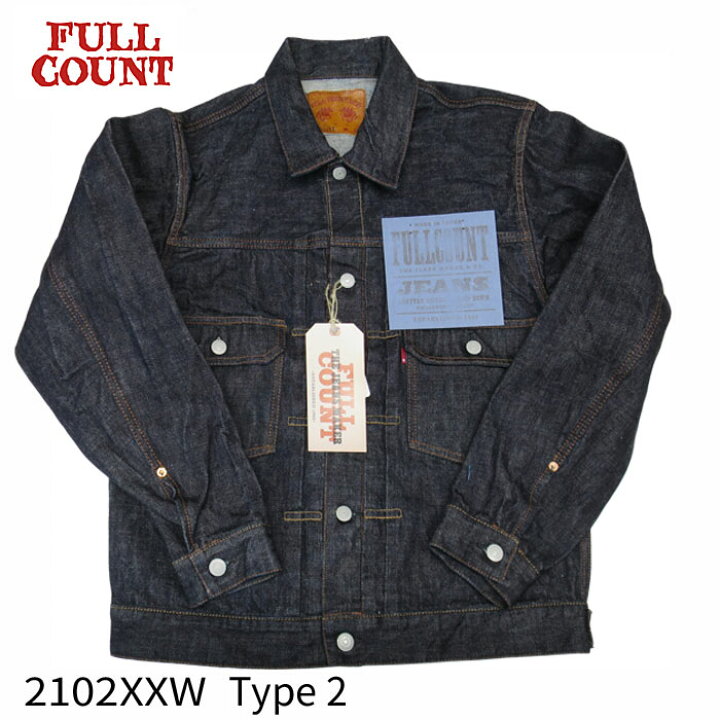 楽天市場】FULL COUNT [ Type 2 Denim Jacket Heavy Oz (One 