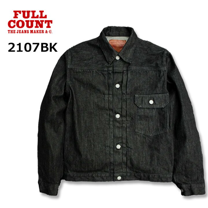 楽天市場】FULLCOUNT [ 2107BK ] Type 1 Black Denim Jacket 