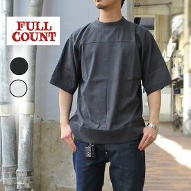 FULL COUNT [ フルカウント ] [ #5222FB ] Heavyweight Football Tshirt【全2色】 Made in Japan フルカウント フットボールT ヘビーウェイト 5分袖Tシャツ