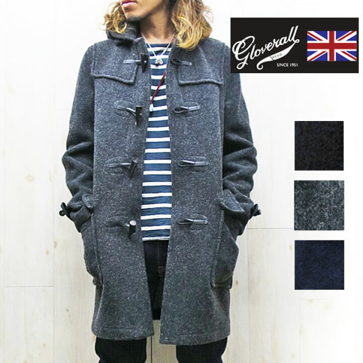 楽天市場】スリムフィット GLOVERALL 【 920PW01 】 DUFFLE COAT