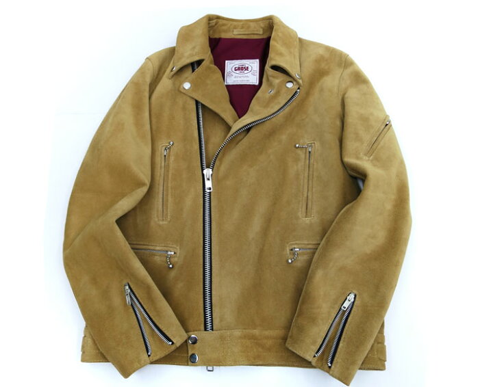 楽天市場】2024FW JAMES GROSE / NEW MANILA JACKET 【COW SUEDE 