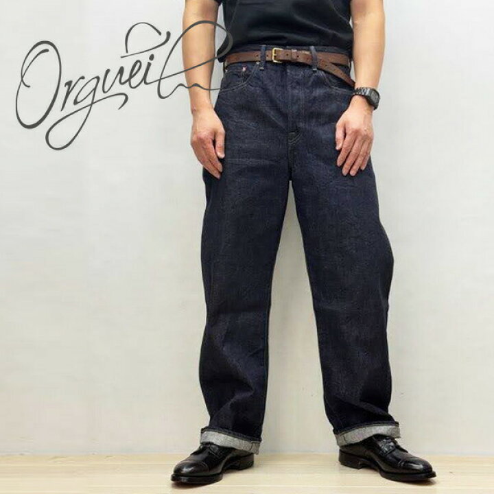 楽天市場】ORGUEIL オルゲイユ [ OR-102 ] TAILOR JEANS WIDE STRAIGHT 