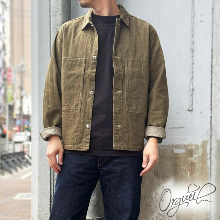 楽天市場】【完売】ORGUEIL オルゲイユ Green Denim Jacket 【 OR-4300 