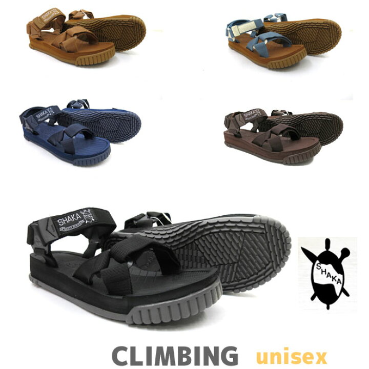 楽天市場 セール Sale 即納 Shaka シャカ Climbing クライミング メンズ レディース スポーツサンダル アウトドアサンダル キャンプ Shaka サンダル レディース Shaka サンダル メンズ シャカ サンダル Shaka サンダル スポサン Shaka サンダル スポーツ