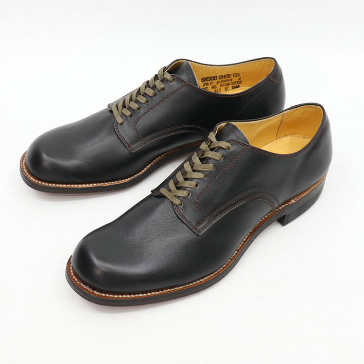 楽天市場】SKOOB SMIL-001 USMC Service Shoes スクーブ BOADED KIP 