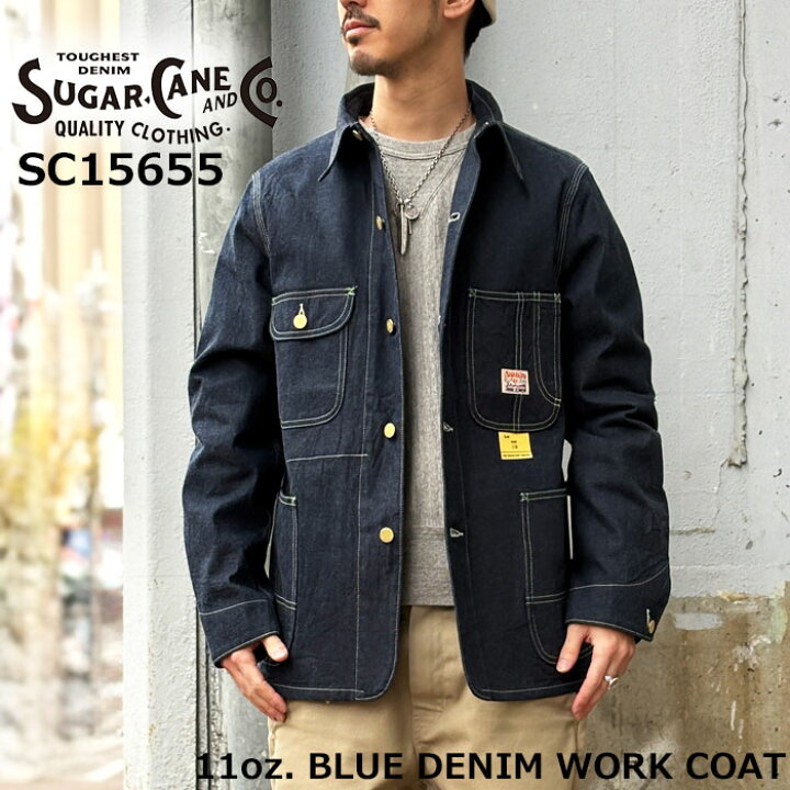 楽天市場】SUGAR CANE シュガーケーン SC15655 / 11oz. BLUE DENIM 