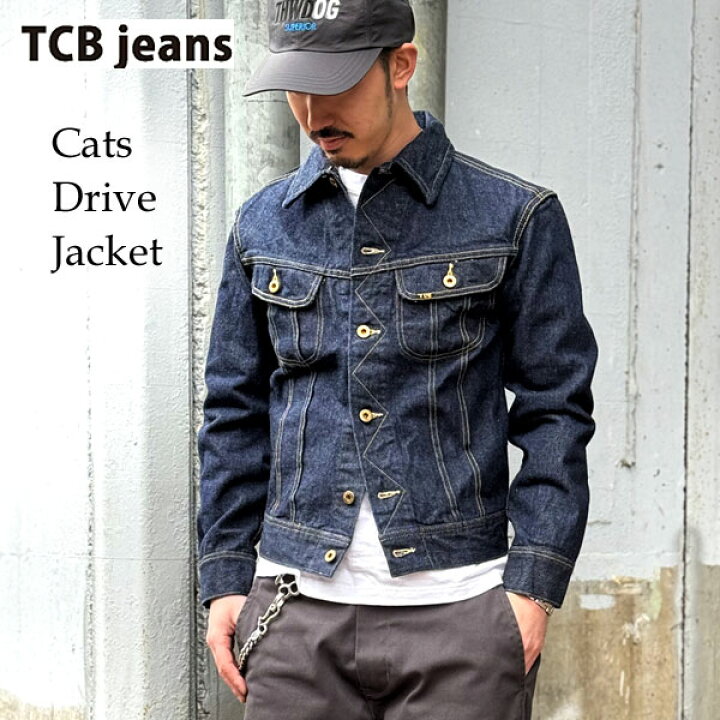 楽天市場】2024SS TCB jeans Cats Drive Jacket キャッツドライブ 