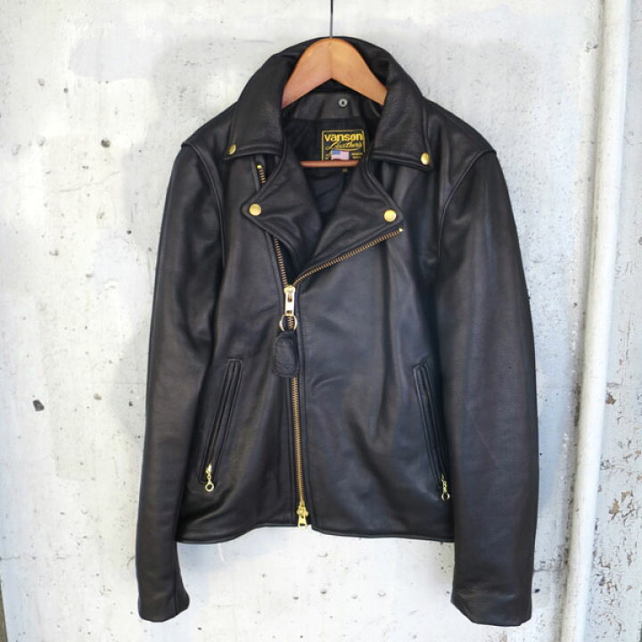 楽天市場】【日本別注】 VANSON バンソン VANSON C2 ライダース 