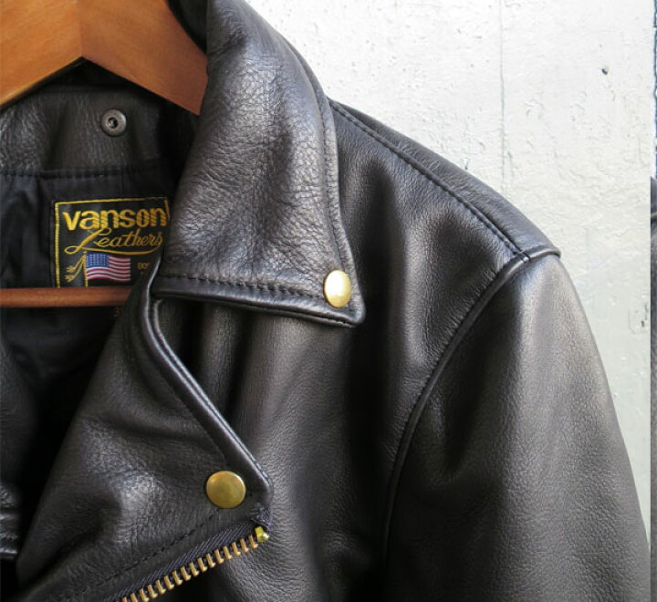 楽天市場】【日本別注】 VANSON バンソン VANSON C2 ライダース 