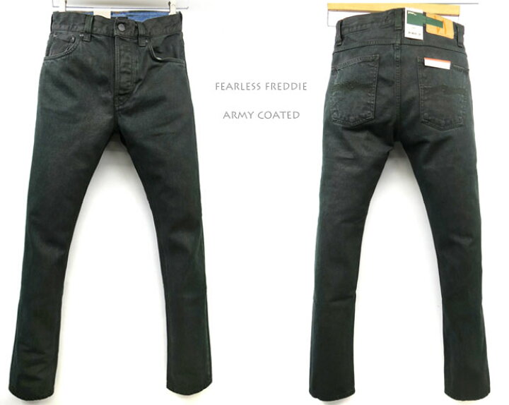 楽天市場】【アウトレットプライス】【GREEN】 NUDIE JEANS