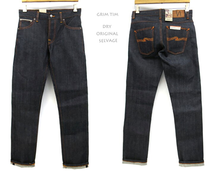 楽天市場】NUDIE JEANS ヌーディージーンズ GRIM TIM グリムティム  