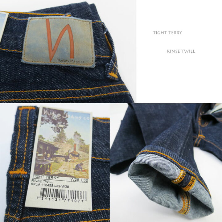 楽天市場】NUDIE JEANS ( ヌーディージーンズ ) スキニーフィット 