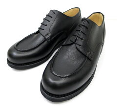 2017FW【国内正規商品Paraboot】【ケア用品1点プレゼント☆】【メンズ】parabootCHAMBORD/ACTEMパラブーツシャンボードACTEMソール170132【LIEGENOIR(ブラック)】パラブーツシボ革ビジネスシューズUチップ