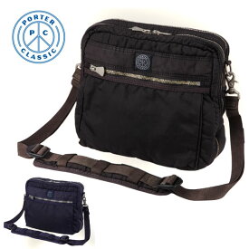 PORTER CLASSIC ポーター クラシック SUPER NYLON SIMPLE SHOULDER BAG スーパーナイロン シンプルショルダーバッグ 015-3075 男女兼用 ポータークラシック