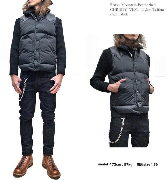 楽天市場】【☆】 CHRISTY VEST / NYLON ボア付 Rocky Mountain 