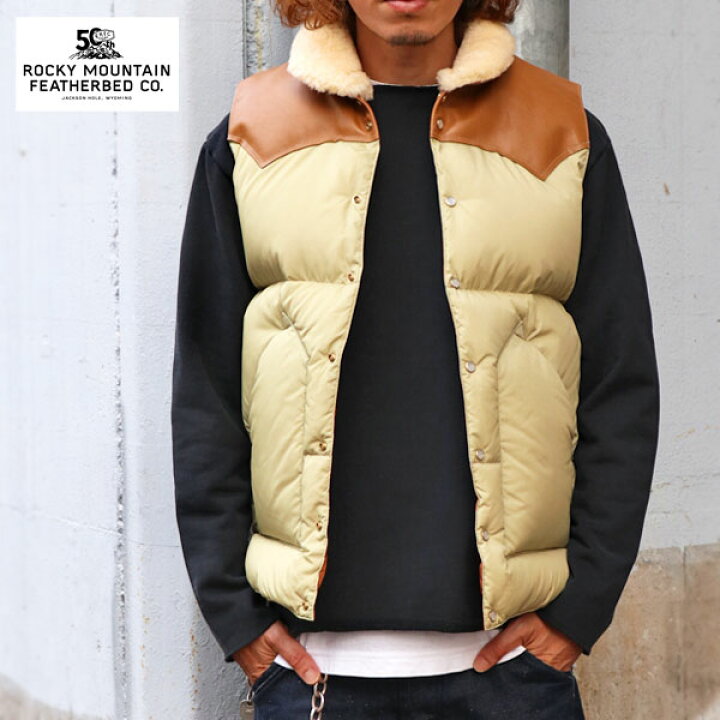 楽天市場】【☆】 CHRISTY VEST / NYLON ボア付 Rocky Mountain 