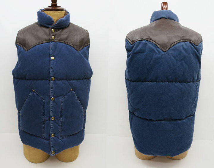 楽天市場】DOWN VEST CORDS コーデュロイ ボア無し☆ Rocky Mountain 