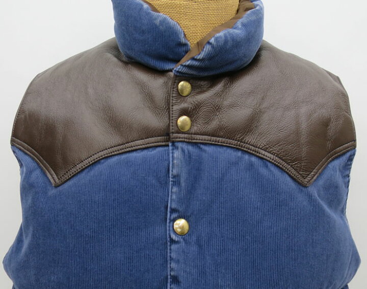 楽天市場】DOWN VEST CORDS コーデュロイ ボア無し☆ Rocky Mountain 