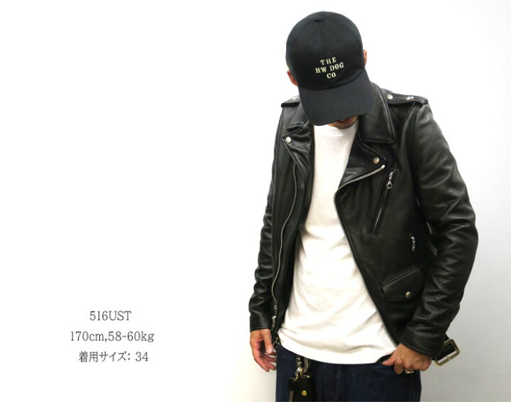 楽天市場】【613UST のシボ革(牛革)】 Schott ( ショット ) 516UST 