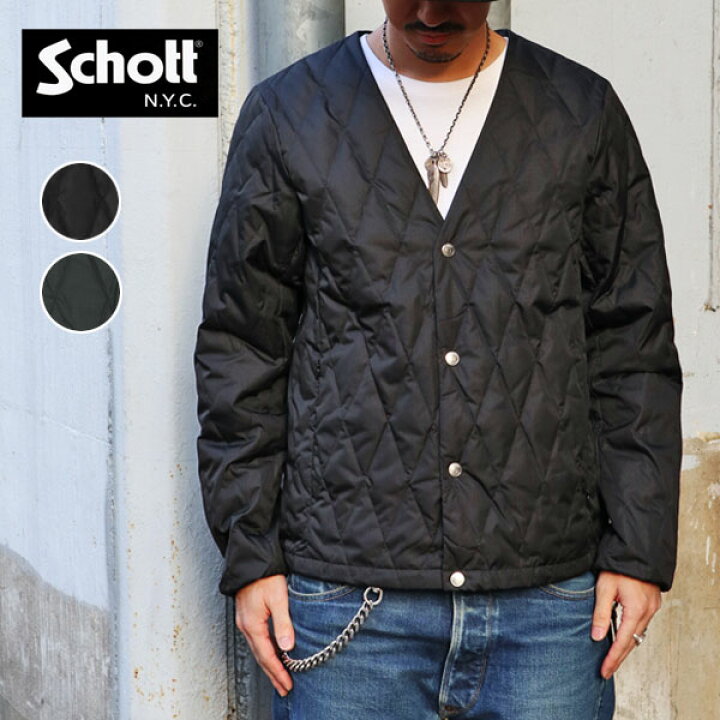 楽天市場】2024FW Schott x TAION DOWN JACKET ショット タイオン 